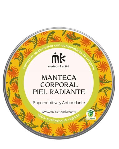 Manteca Piel Radiante BIO 100ml. Lata Aluminio.