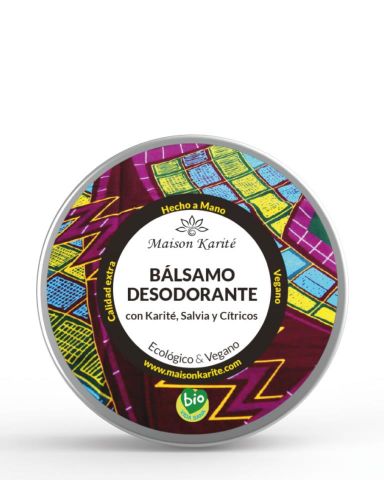 Desodorante con Karite, Salvia y Citricos 30ml